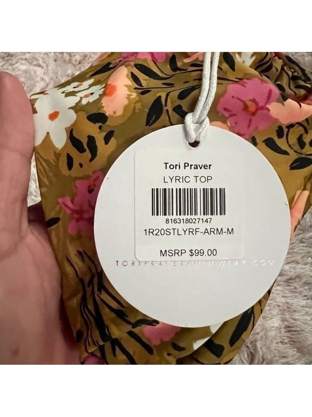tori Praver bikini top. Size M - Picture 5 of 6